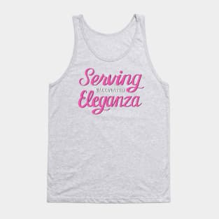 Serving Vaccinated Eleganza Tank Top